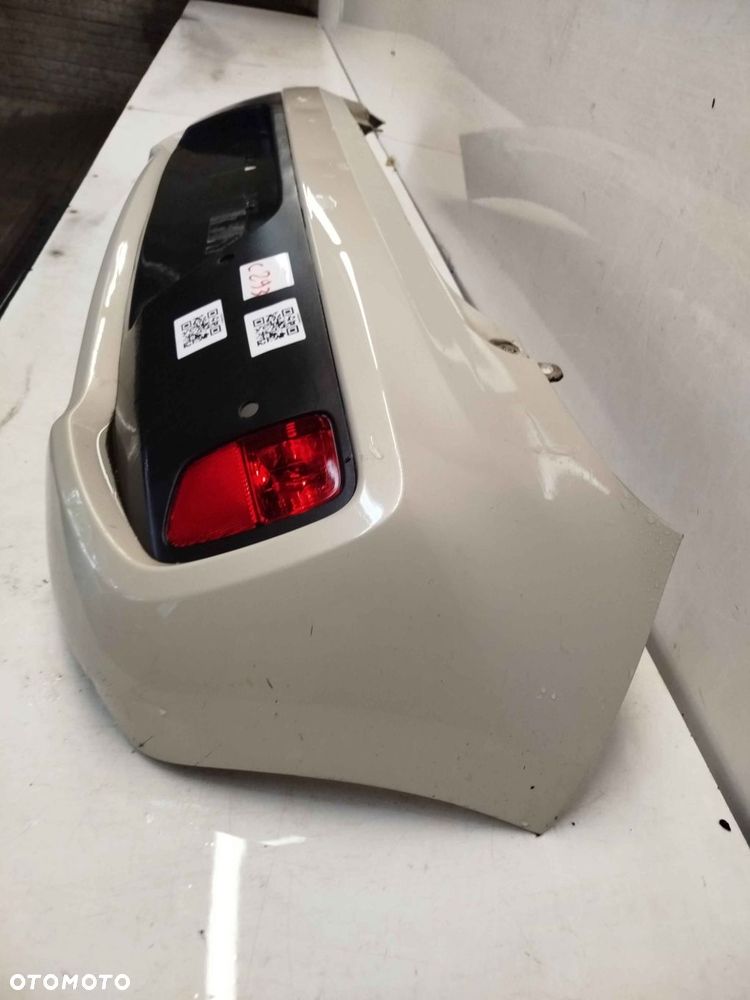 ^ ZDERZAK TYŁ TYLNY KIA PICANTO 2 II BIAŁY KOŚĆ SŁONIOWA PDC CZUJNIKI - 3