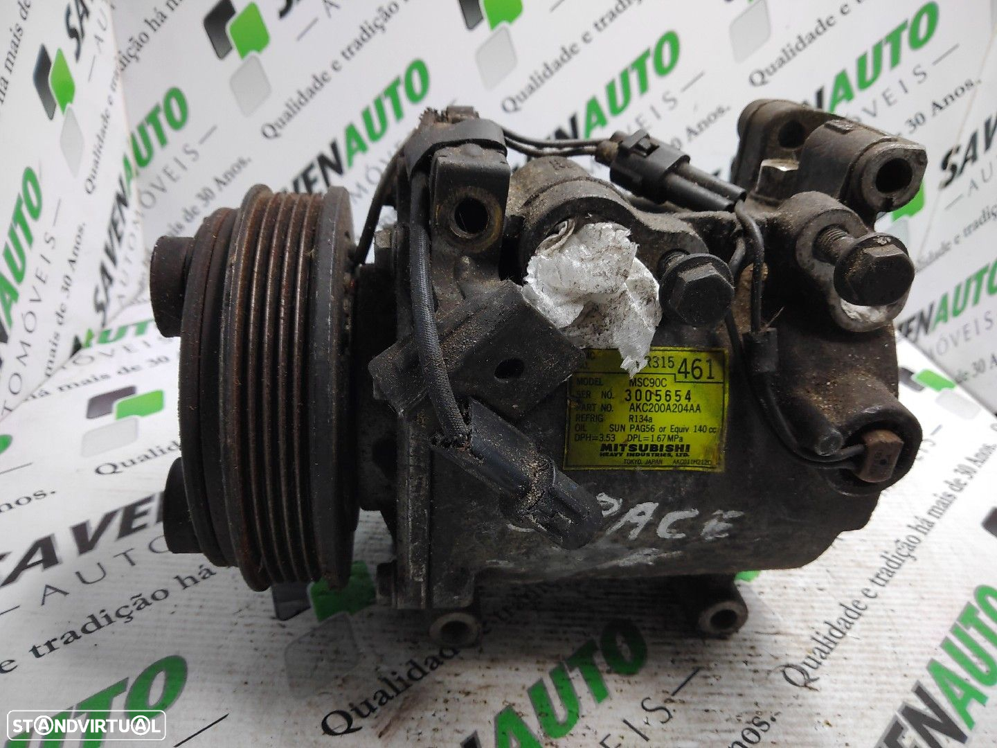 Compressor Ar Condicionado Mitsubishi Space Star Veículo Multiuso (Dg_ - 3