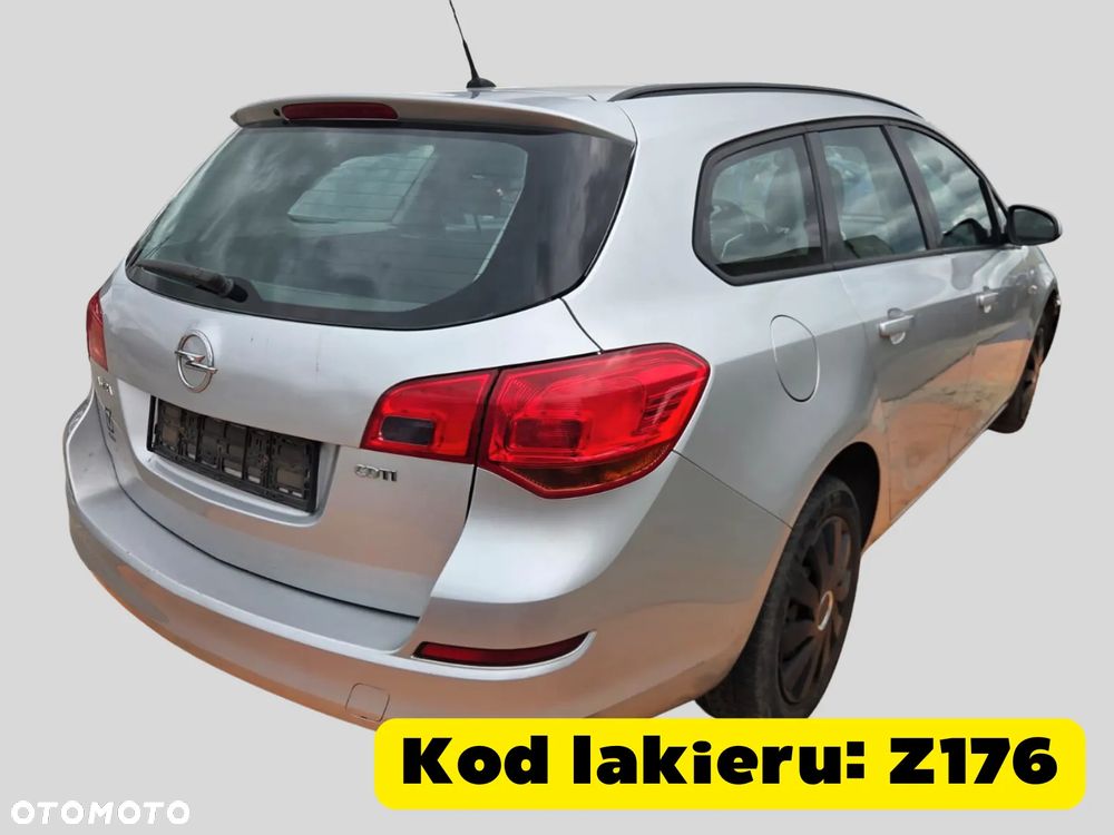 Opel Astra J Kombi 2011 Silnik 1.7 CDTI (A17DTR) 125 KM (92 kW) Z176 Na części silnik, drzwi, zderzak, klapa bagażnika, lampa - 3