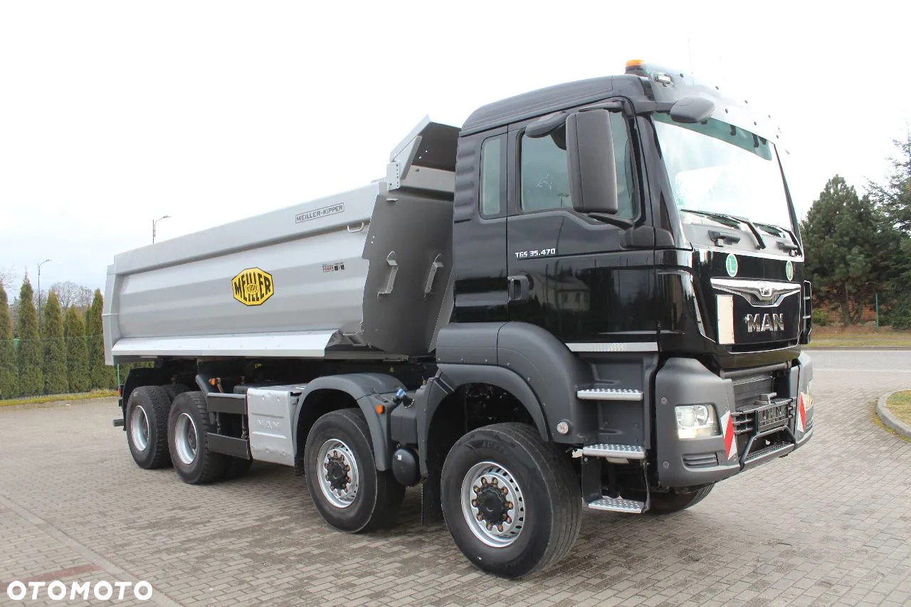 MAN TGS 35.470 8x6 WYWROTKA MEILLER KIPPER Z NIEMIEC - 5