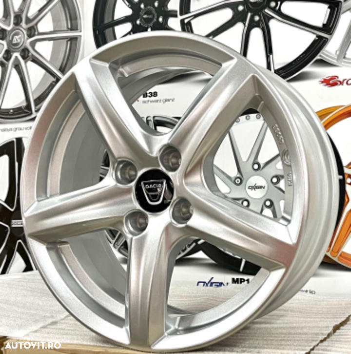 Jante Dacia Logan, Dokker, Lodgy, Sandero, 15 inch,  noi - 9