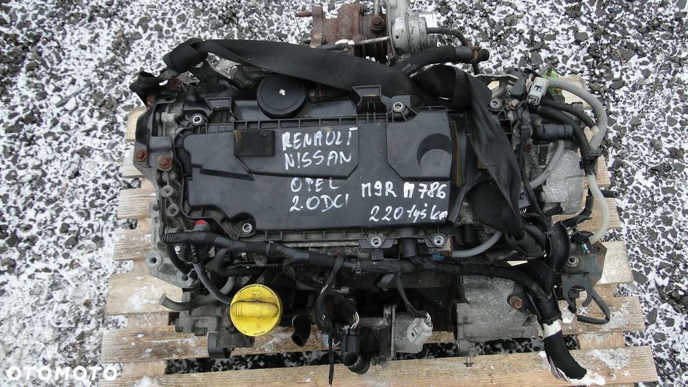 TRAFIC II VIVARO PRIMASTAR SILNIK KOMPLETNY 2.0DCI M9RM786220tyś km EUROPA - 9