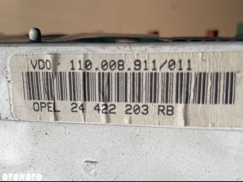 24422203 licznik zegary Opel vectra b lift - 3