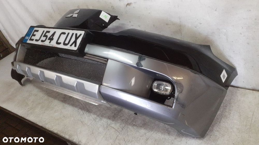 } ZDERZAK PRZÓD MITSUBISHI OUTLANDER 1 I 03-06 SPORT X19 CZARNY HALOGENY - 3