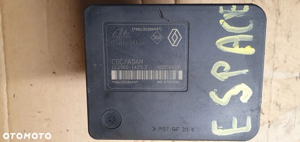 Pompa sterownik ABS Renault Espace IV 8200159837C 8200159837--C - 6