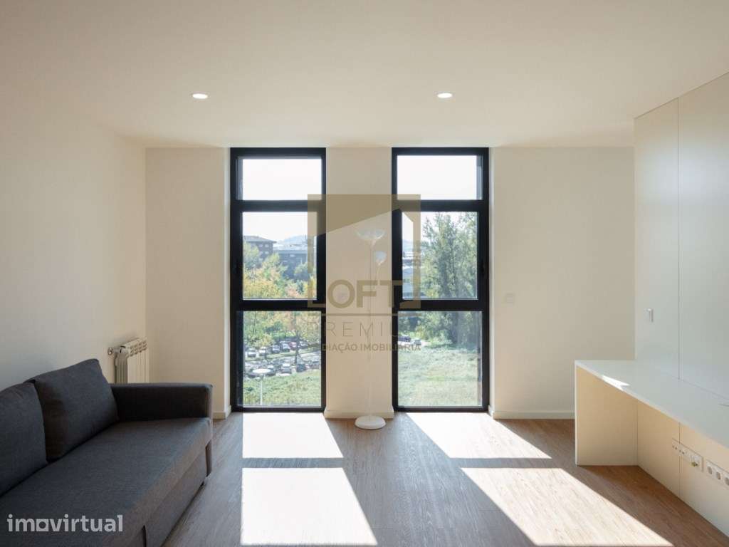 Apartamento T1 Mobilado e Equipado em Frente à UM - Grande imagem: 3/7