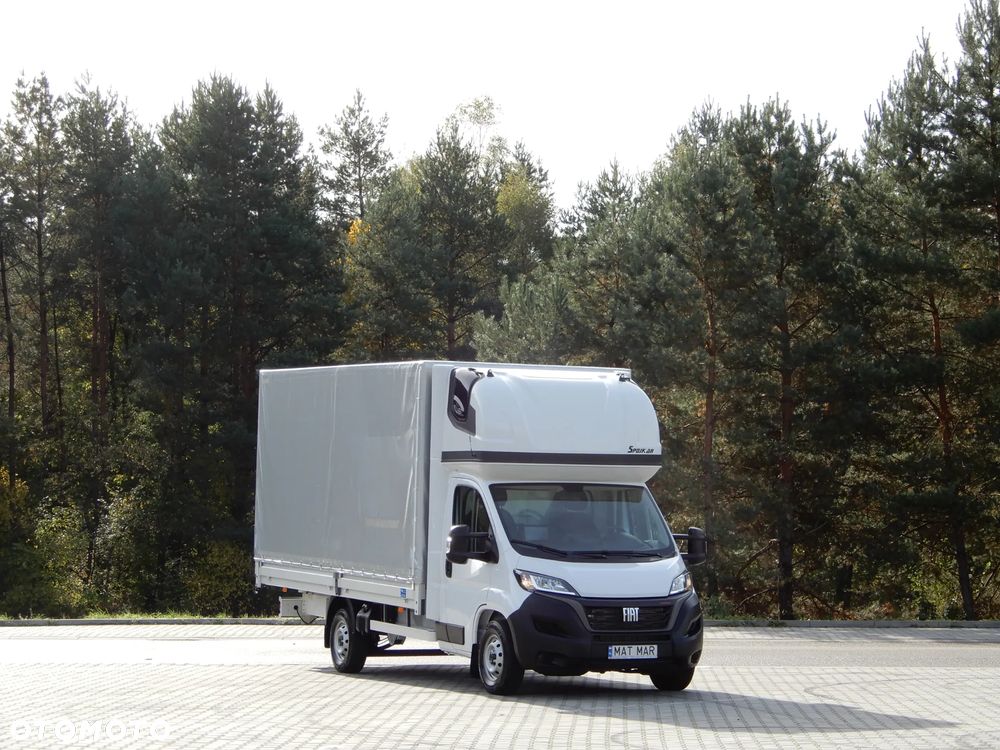 Fiat Ducato Serii 8 MAXI Wzmacniany 2.2 MultiJet3 H3-POWER 180 KM FIRANA 4.91 CM 10 E.Palet Tempomat Android Auto Carplay GWARANCJA FABRYCZNA Stan Auta JAK NOWY OKAZJA - 2