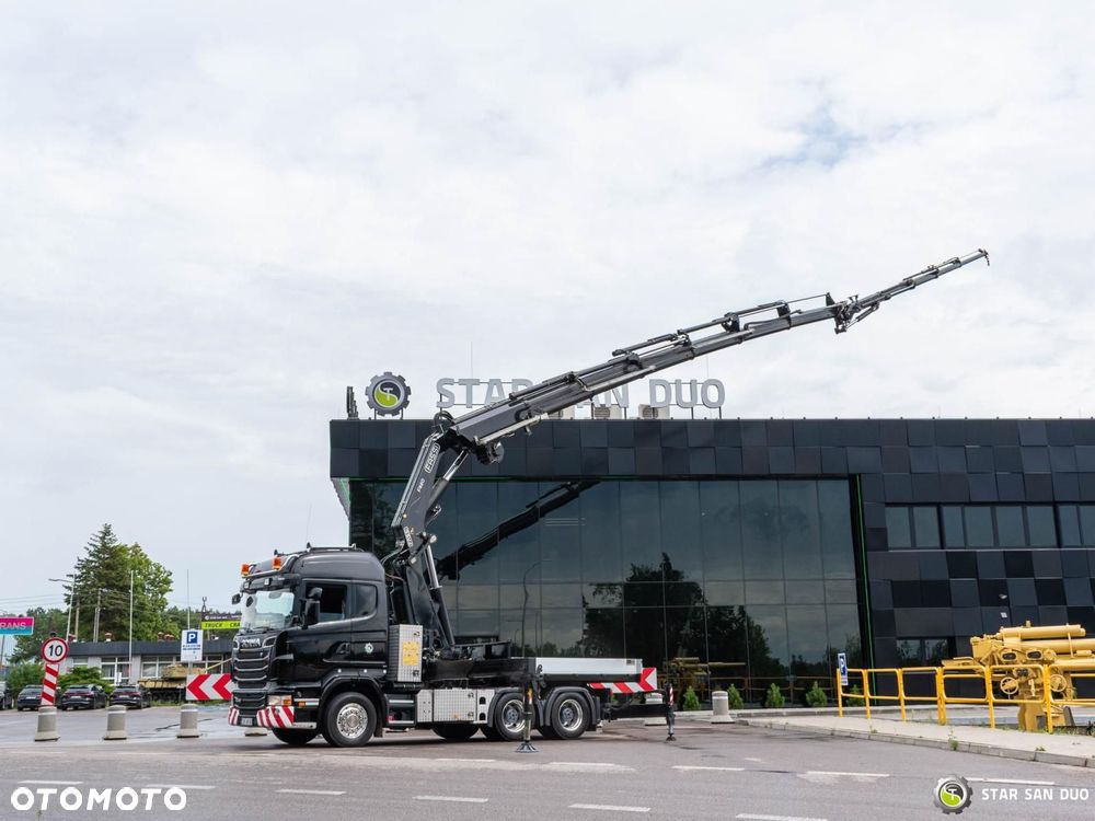 Scania R480 6x4 FASSI F660RA.2.26 HE-DYNAMIC HDS Żuraw Fly Jib Siodło - 3