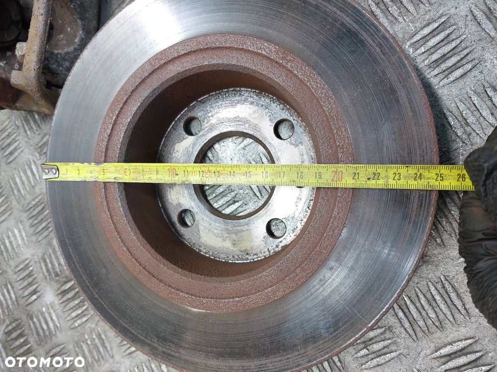 TARCZE HAMULCOWE TYŁ + ZACISKI LANCIA LYBRA I - 4