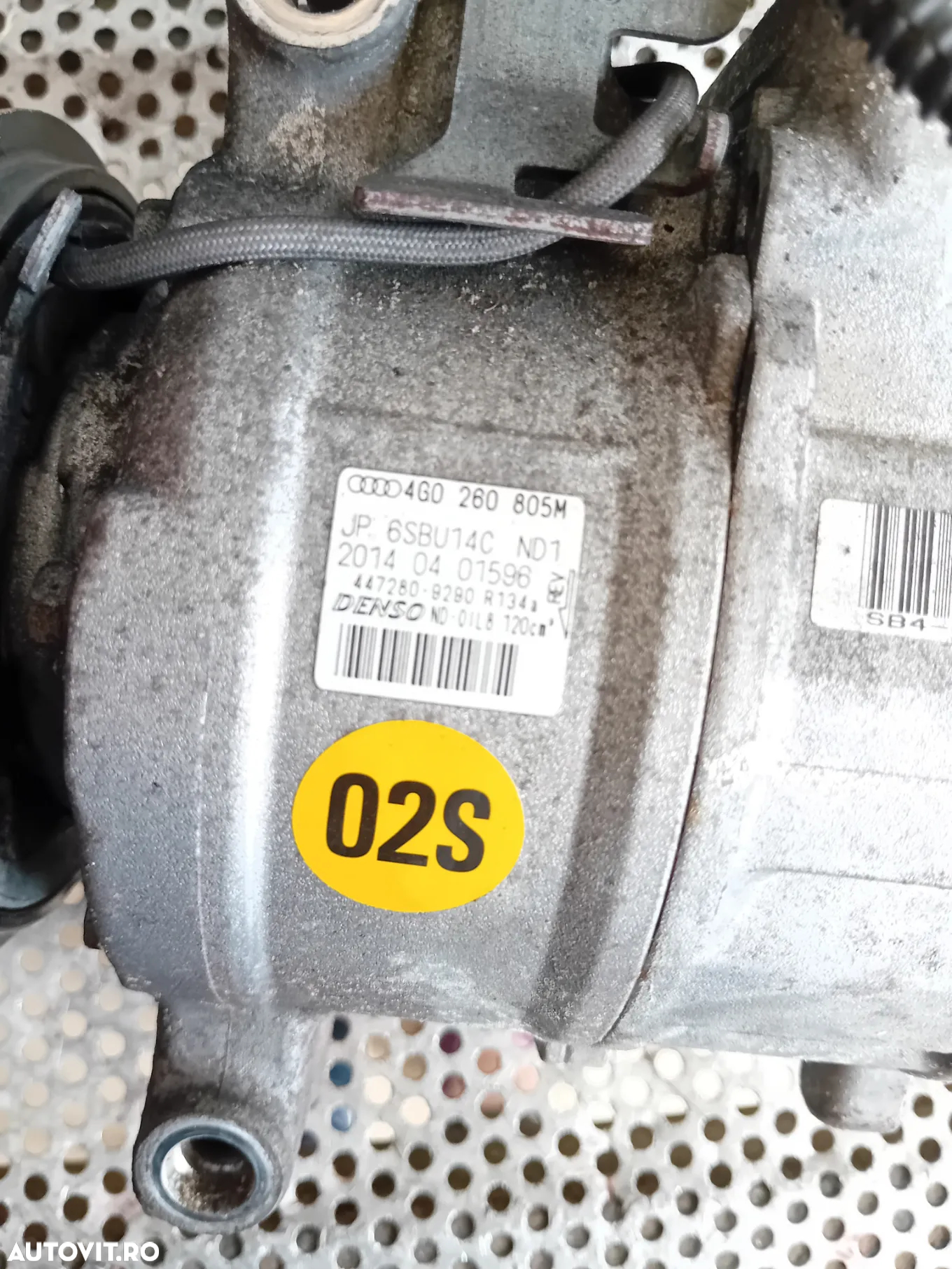 Compresor Clima AC Audi A6 C7 A4 A5 Q5 Q3 2.0 Tdi Euro 5/6 Motor CNH Cod 4G0260805M - 8