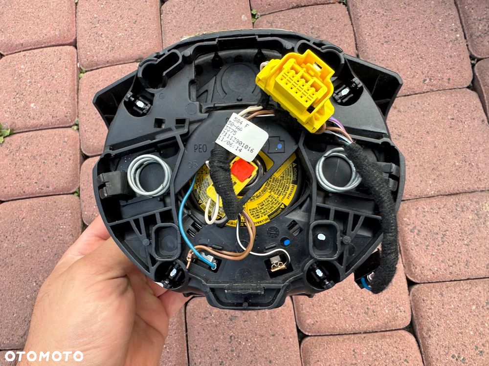 DESKA KONSOLA KOKPIT PODUSZKA PASY PASSAT B7 BRĄZOWA - 13