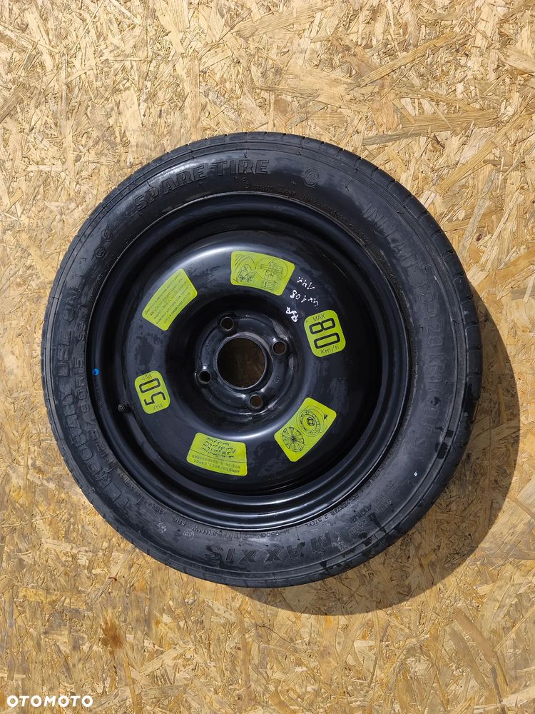 KOŁO DOJAZDOWE ZAPASOWE 125/80R15 15 CALI 4X108 CITROEN PEUGEOT - 1