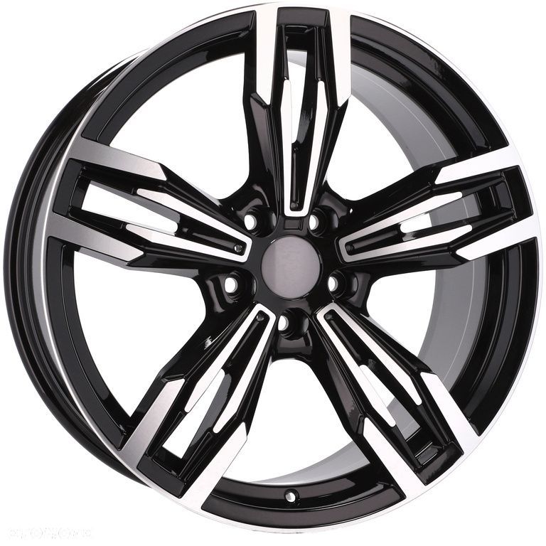 4x Felgi 17 m.in. do BMW 5 E39 E60 E61 6 E63 E64 F06 F12 F13 7 E32 E38 E65 E66 Z4 - BY983 (BK5730) - 9