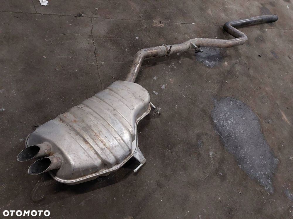 TŁUMIK WYDECH ŚRODKOWY + KOŃCOWY PEUGEOT 607 I 2.2 HDI - 6