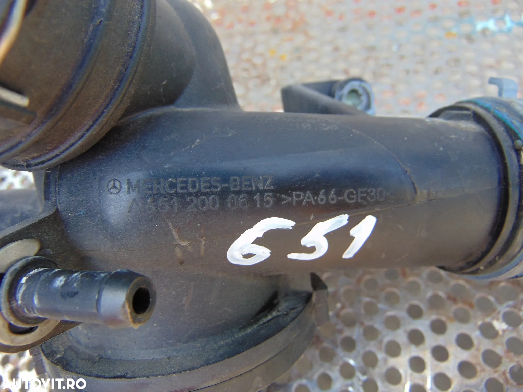 Corp termostat Mercedes 2.2 w212 w204 cod a6512000615 e class c class vito sprinter w639 w906 - 3