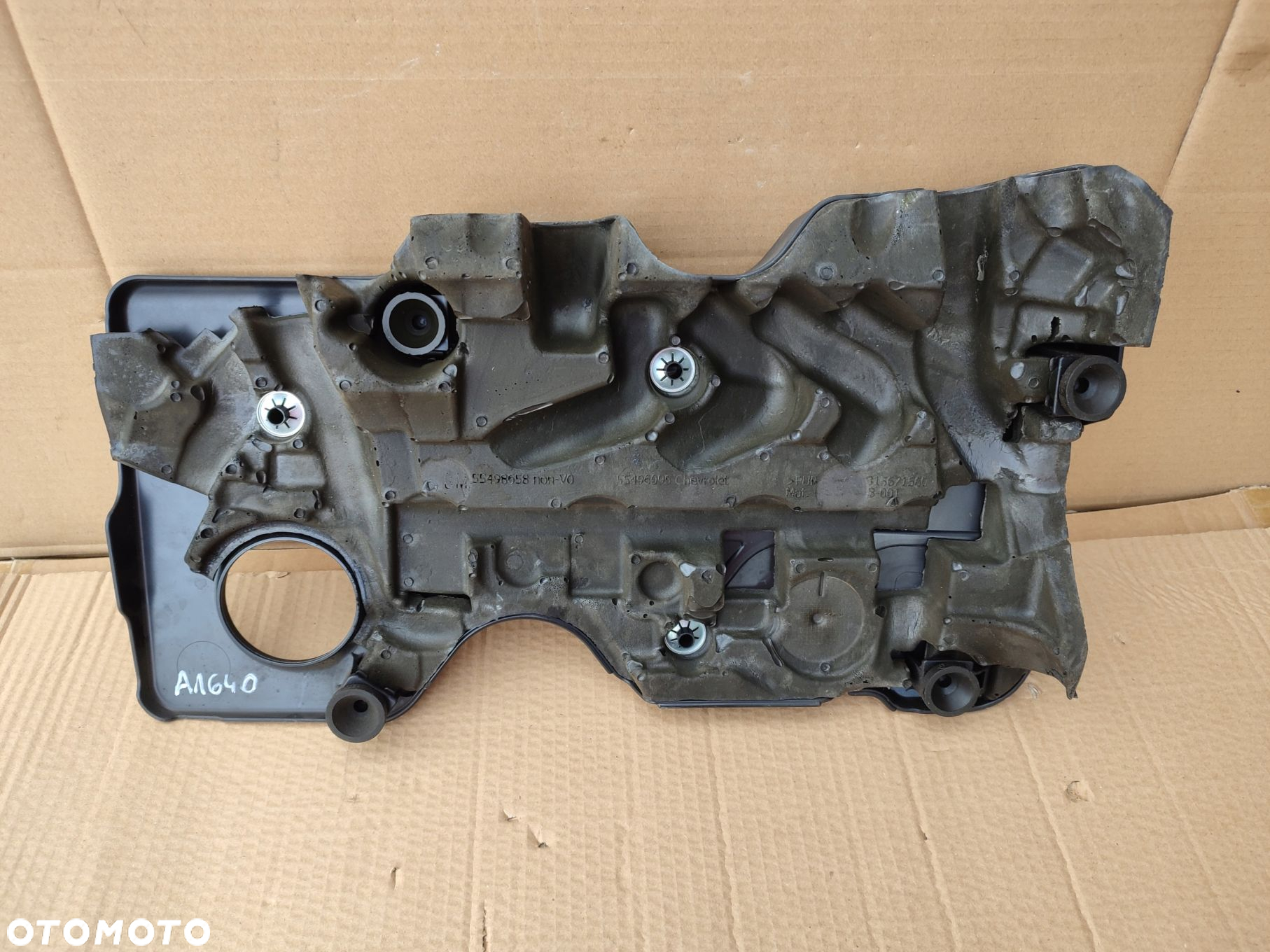 Osłona silnika górna OPEL ASTRA K V 1.6CDTI 55496095 ORYGINAŁ - 4