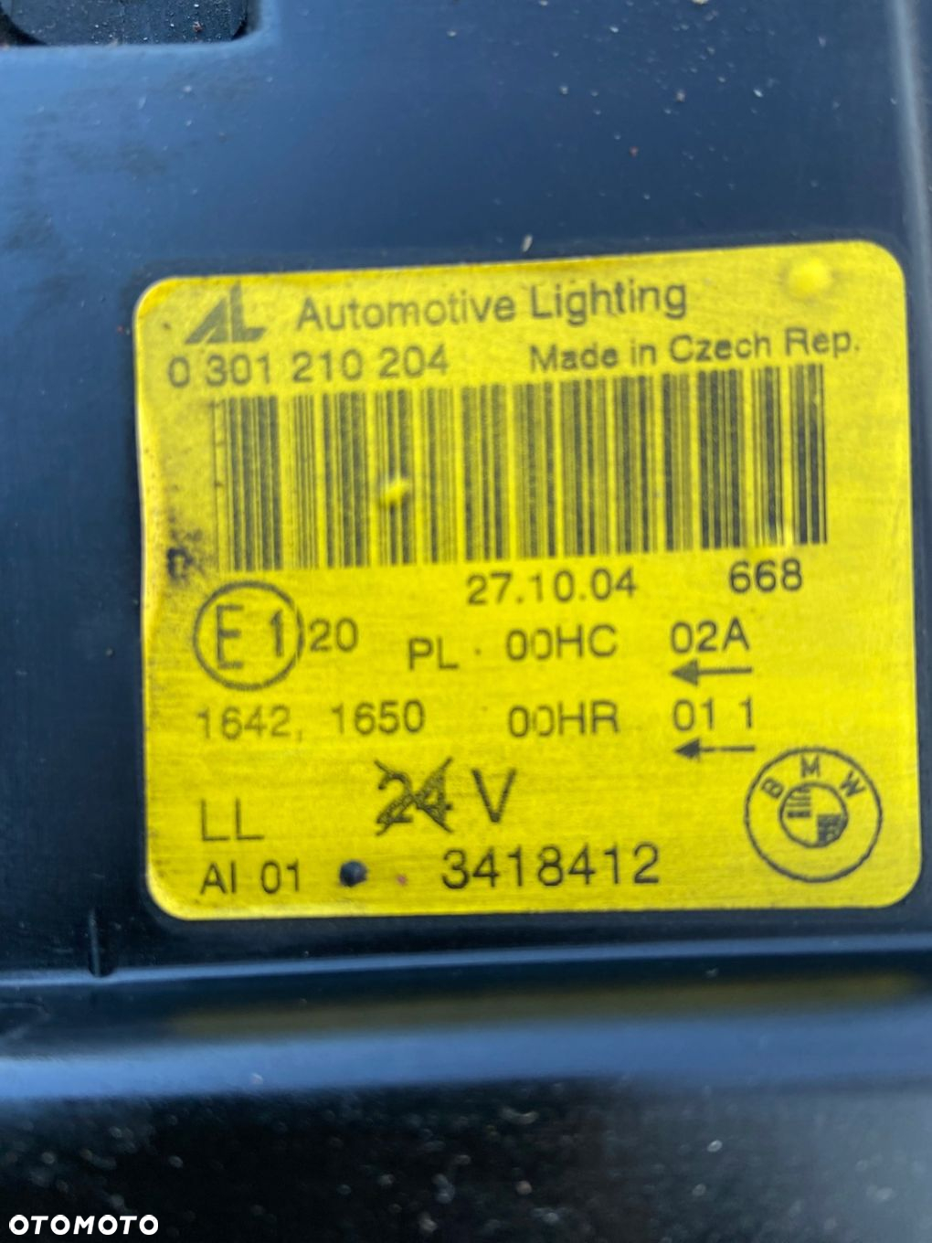 BMW X3 E83 03-06 LAMPA PRAWY PRZÓD KOMPLETNA, ŁADNA, ORYGINAŁ, EUROPA - 10