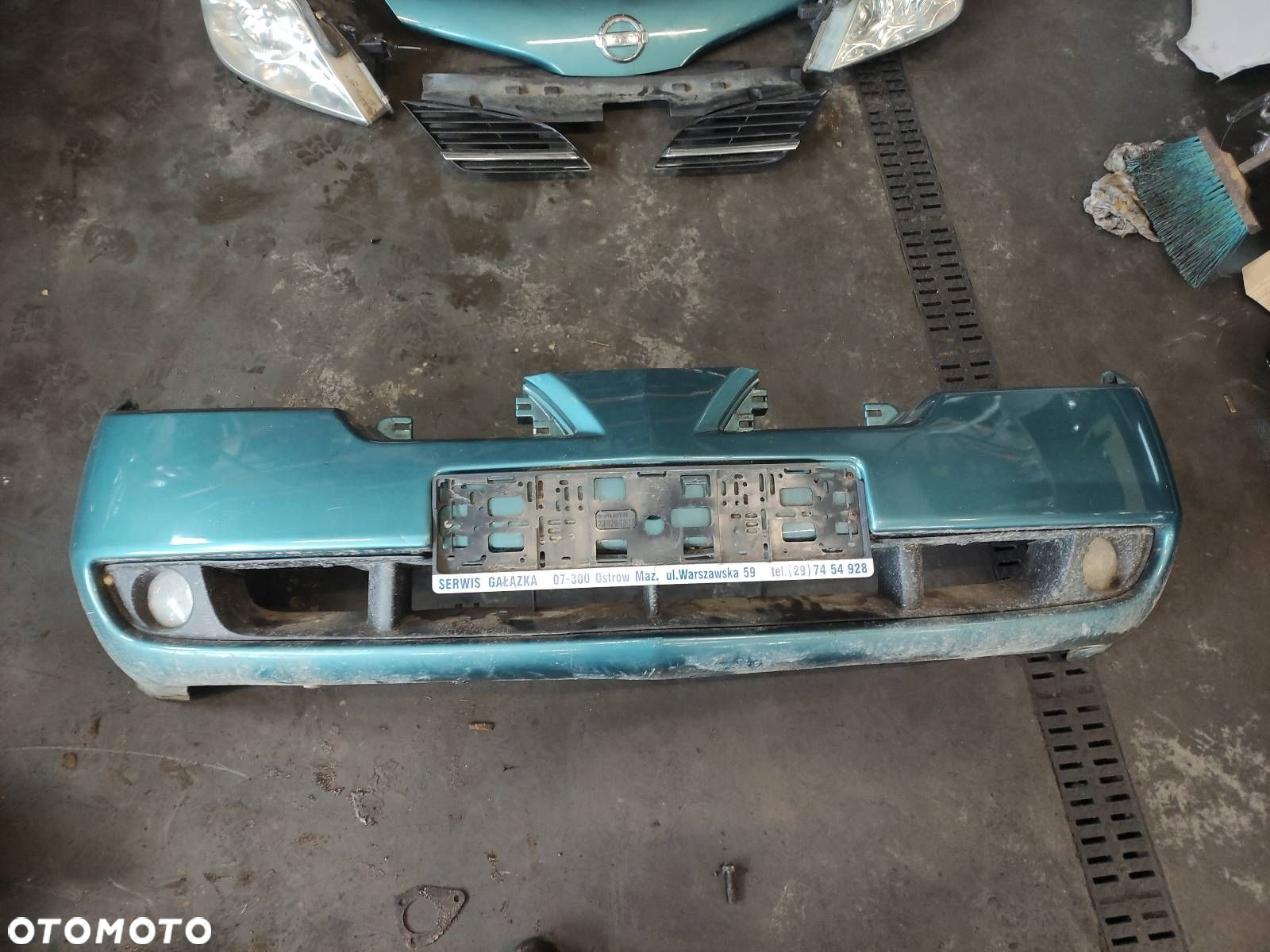 KOMPLETNY PRZÓD MASKA ZDERZAK NISSAN PRIMERA P12 - 2