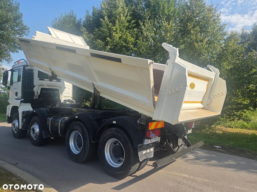 MAN TGS 35.400 8x4 wywrotka bordmatic - 8