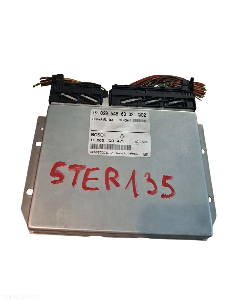 Sterownik KOMPUTER ESP PML BAS  ECU MERCEDES W210 0295456332Q02 - 1