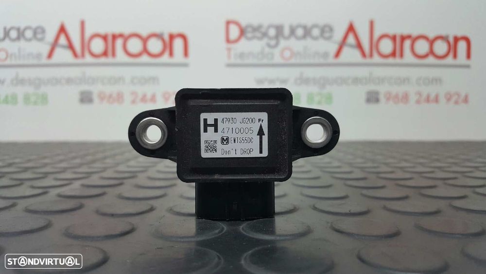 SENSOR DE ACELERAÇÃO TRANSVERSAL RENAULT KOLEOS BOSE EDITION - 1