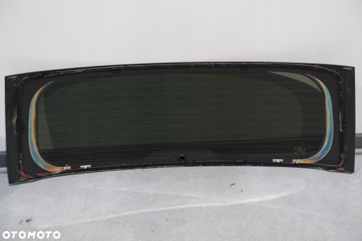 KIA SOUL II SZYBA TYLNA TYŁ KLAPY AS3 DOT 748 - 2