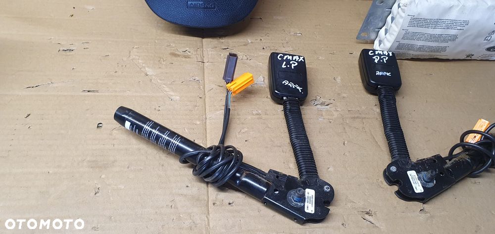 Poduszka konsoli kierowcy poduszki pasy sensor AIRBAG zestaw naprawczy Ford C-max - 7