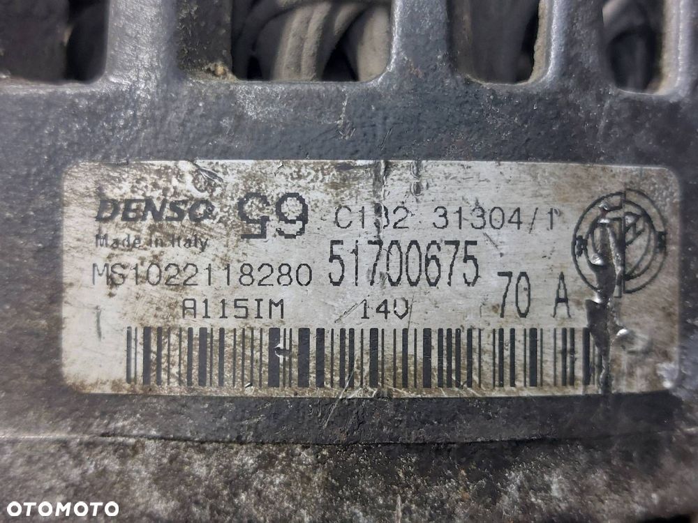 ALTERNATOR FIAT PANDA II 1.2 8V 51700675 - 3