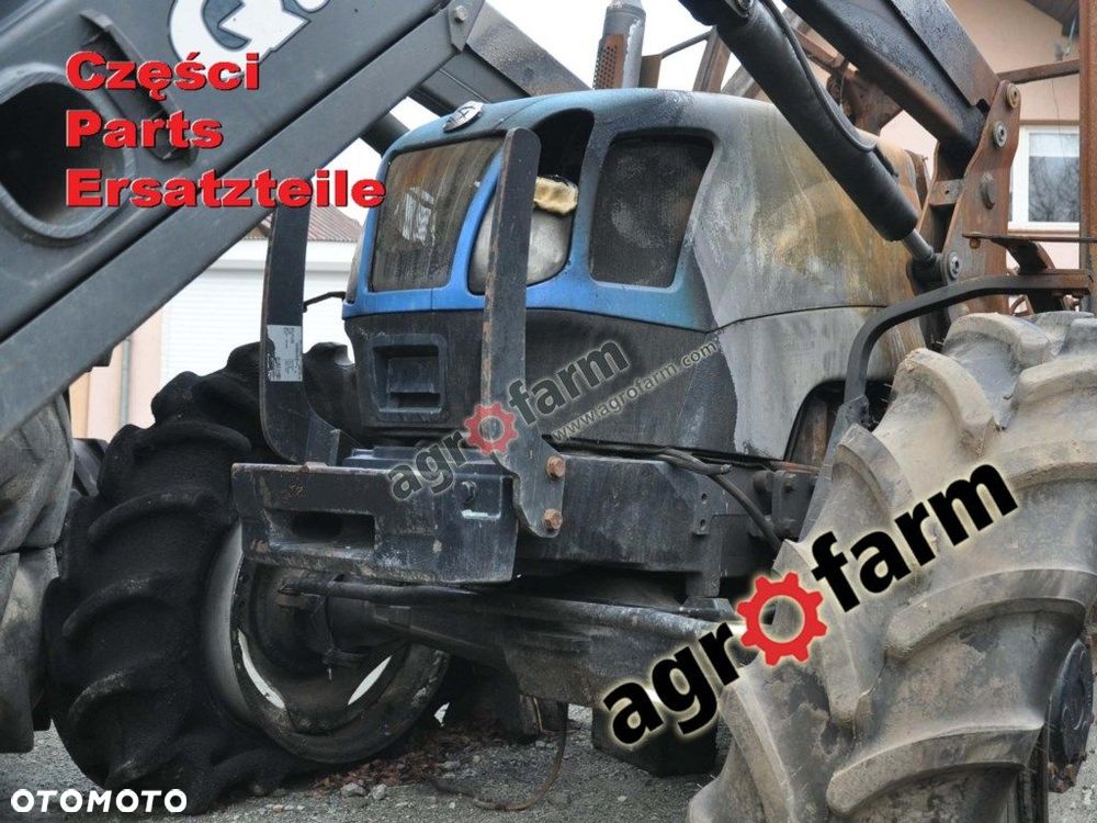 New Holland TS100A części, skrzynia biegów, oś - 2