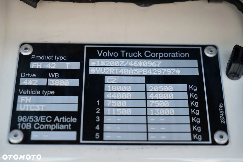 Volvo FH 500 / KLIMATYZACJA POSTOJOWA / I-SHIFT / ALUFELGI / EURO 6 - 30