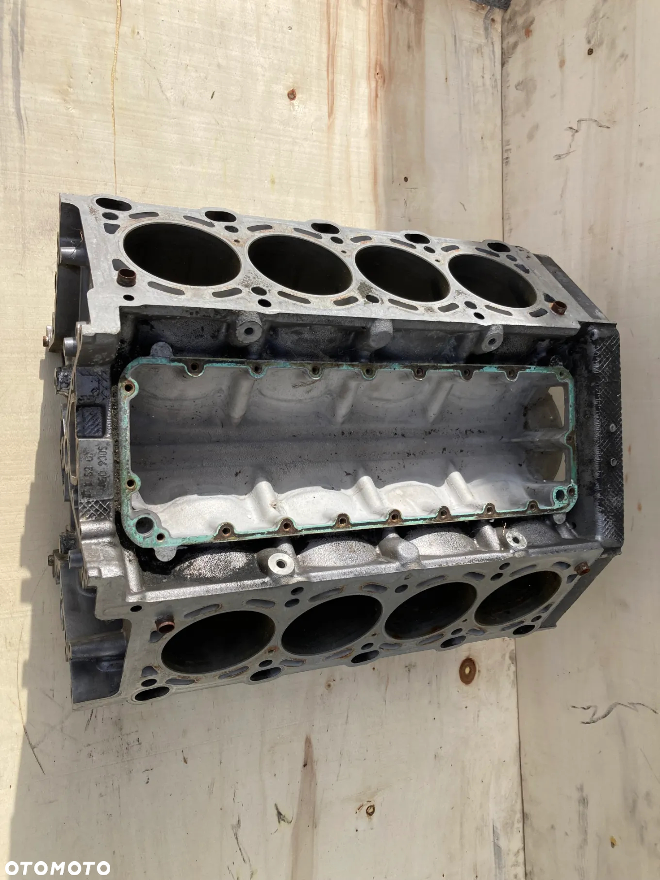 BLOK SILNIK BMW M60B40 4.0 V8 E31 E32 E34 E38 M60 B40 SŁUPEK 1725963 408S1 - 17