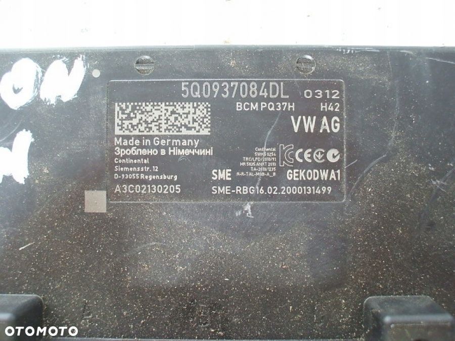 SEAT LEON III MODUŁ STEROWNIK KOMFORTU BCM - 3