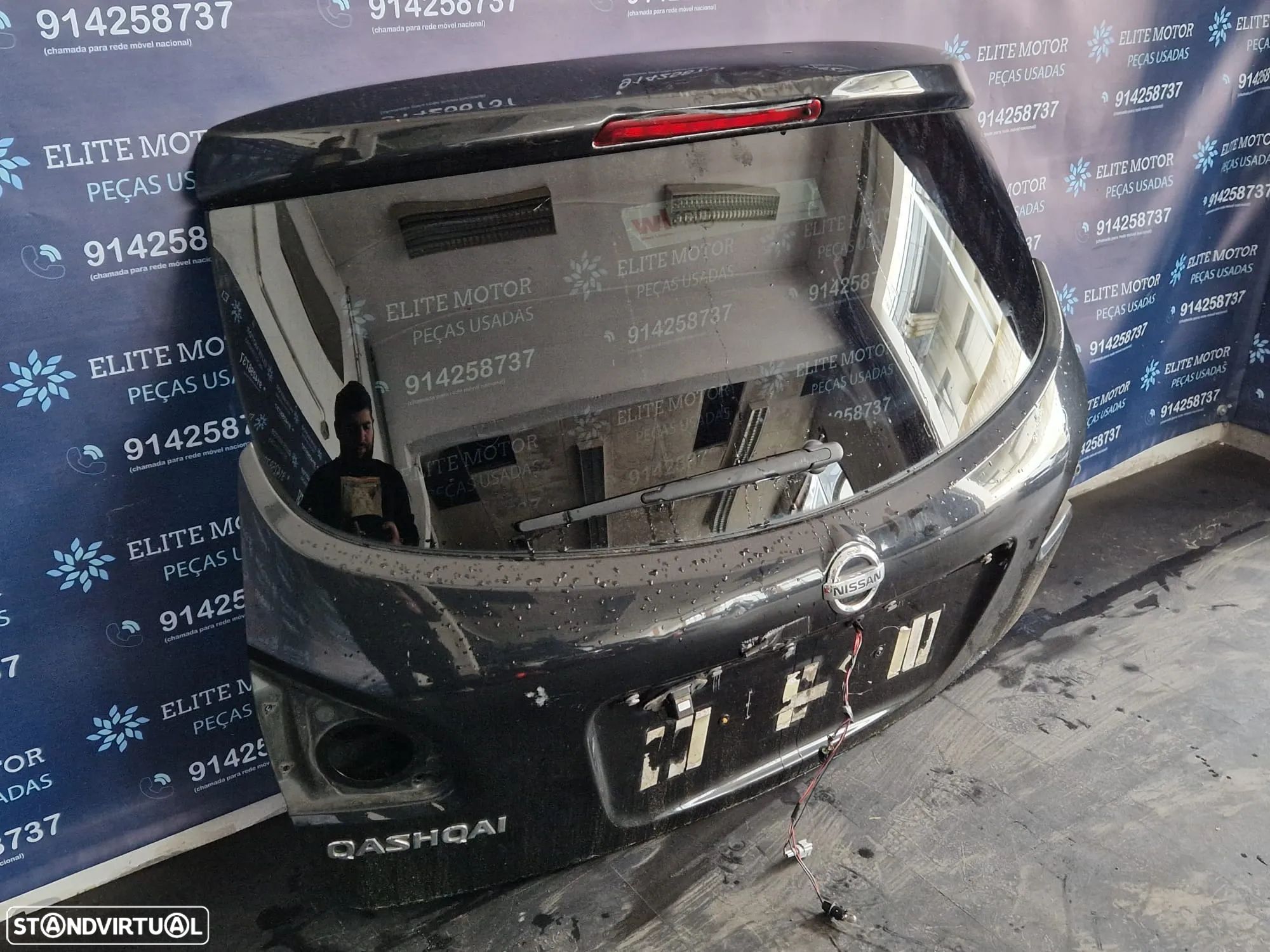 Tampa da mala usada NISSAN QASHQAI J10 ENVIO GRATUITO - 1