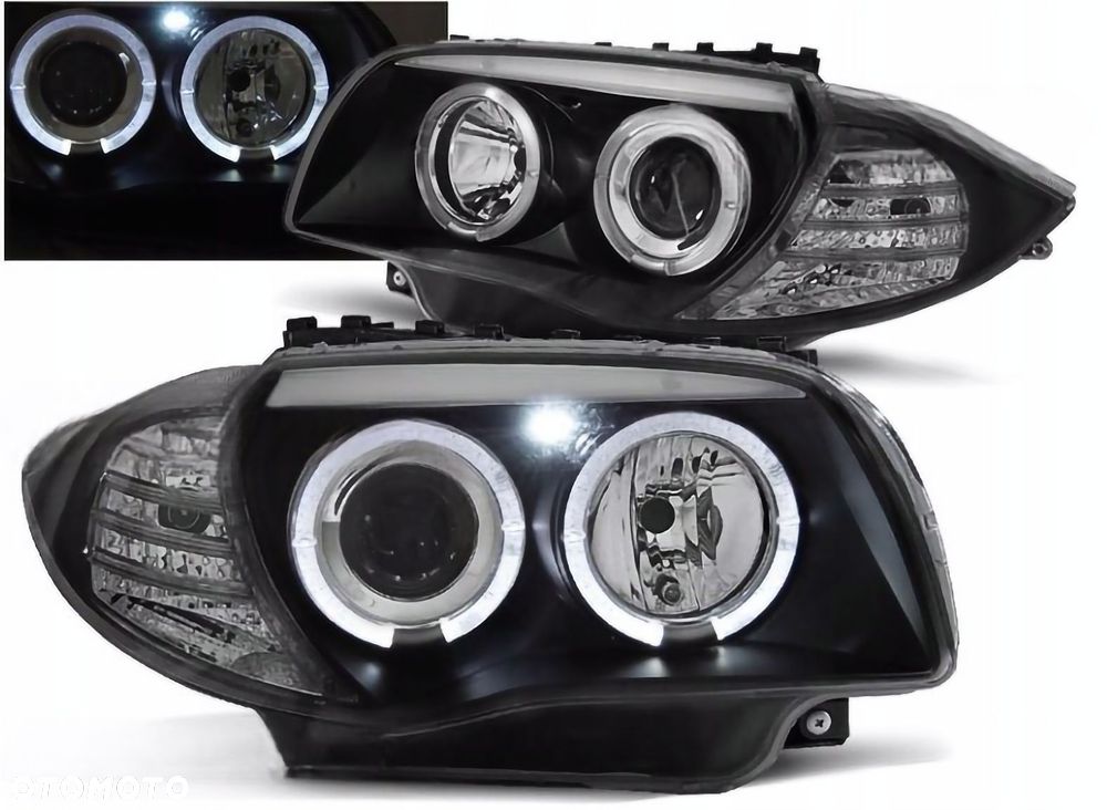 LAMPY REFLEKTORY Do  BMW 1 E87 E81 OD 2004 DO 2011 Roku  LED RINGI