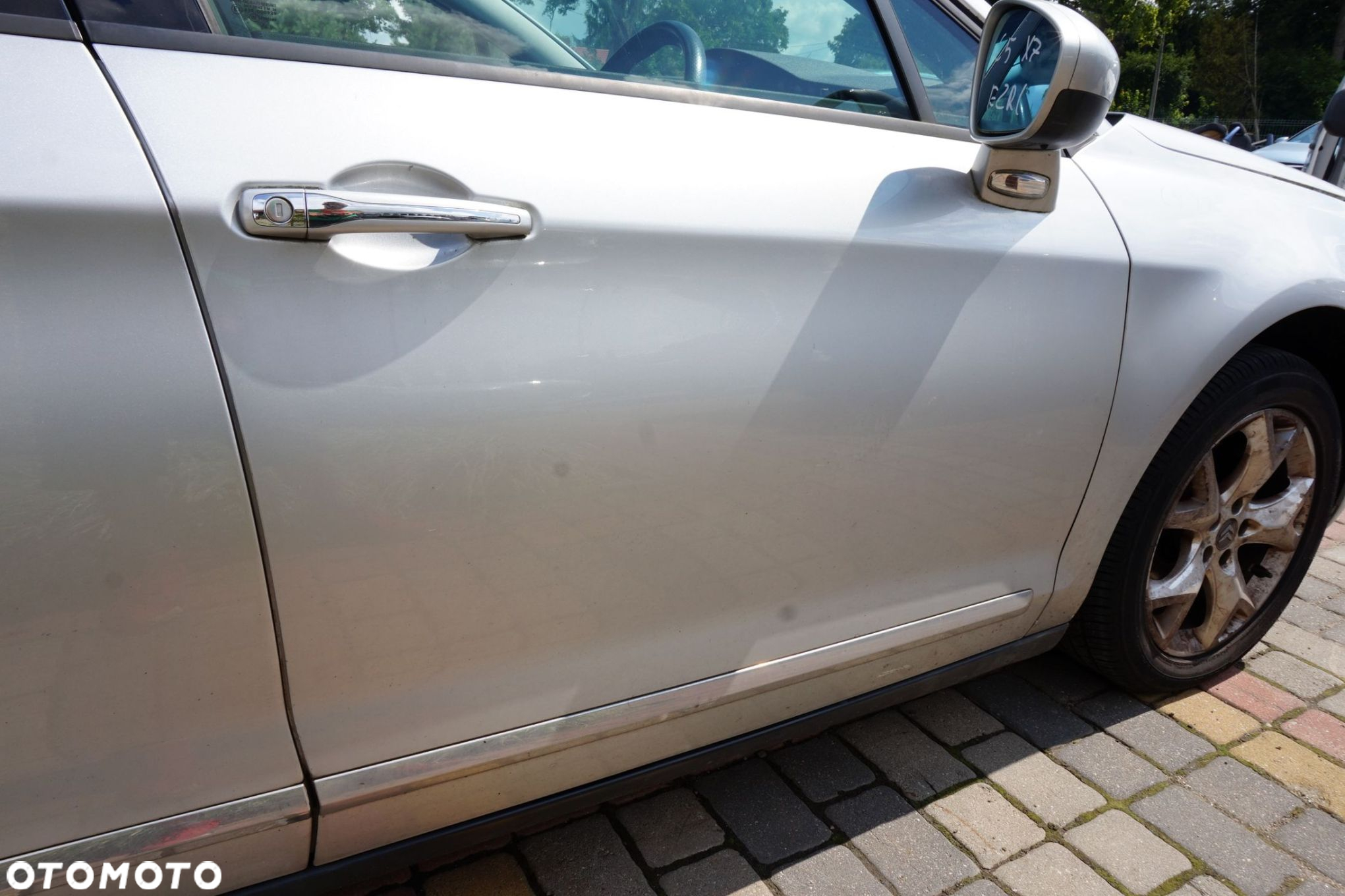 DRZWI PRZEDNIE PRAWE C5 III X7 SEDAN EZRC  SREBRNY CITROEN 2008-2017 - 3