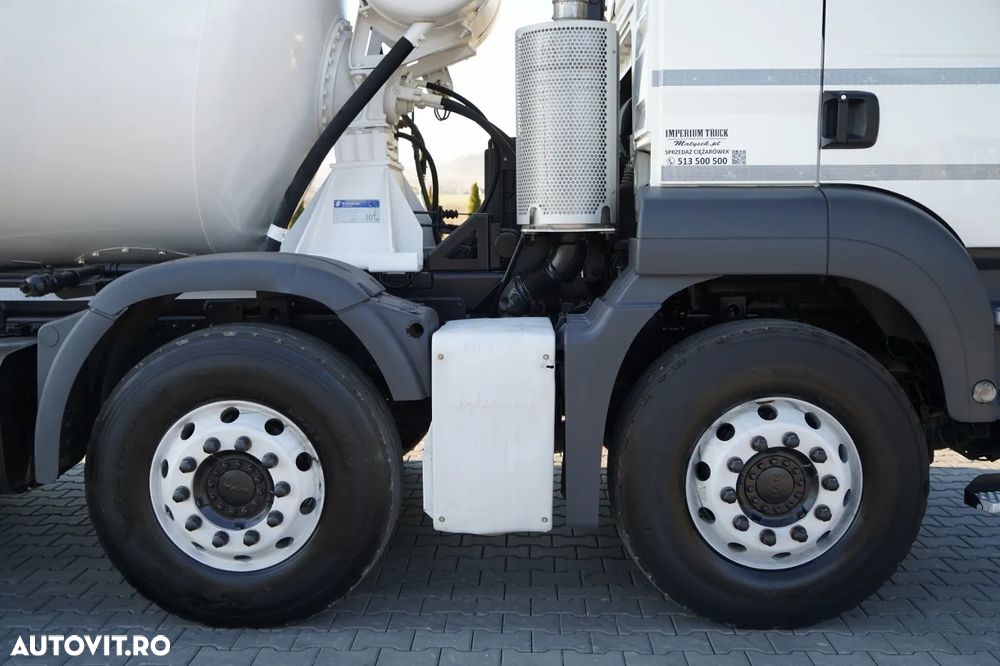 MAN TGS 32.420 / 8x4 / BETONIERĂ FRUMECAR / BETONIERĂ 9 M3 - 19