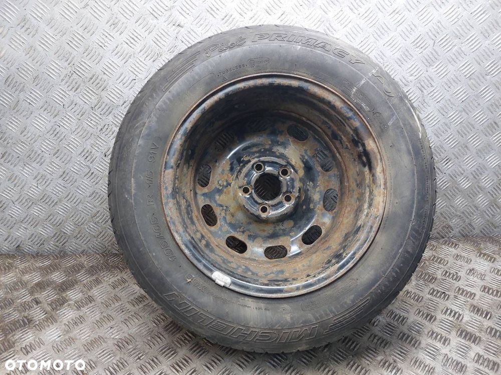 KOŁO FELGA OPONA ZAPAS 5x100 6Jx15 FI57,1 195/65R15 GOLF IV 1J0601027H - 8