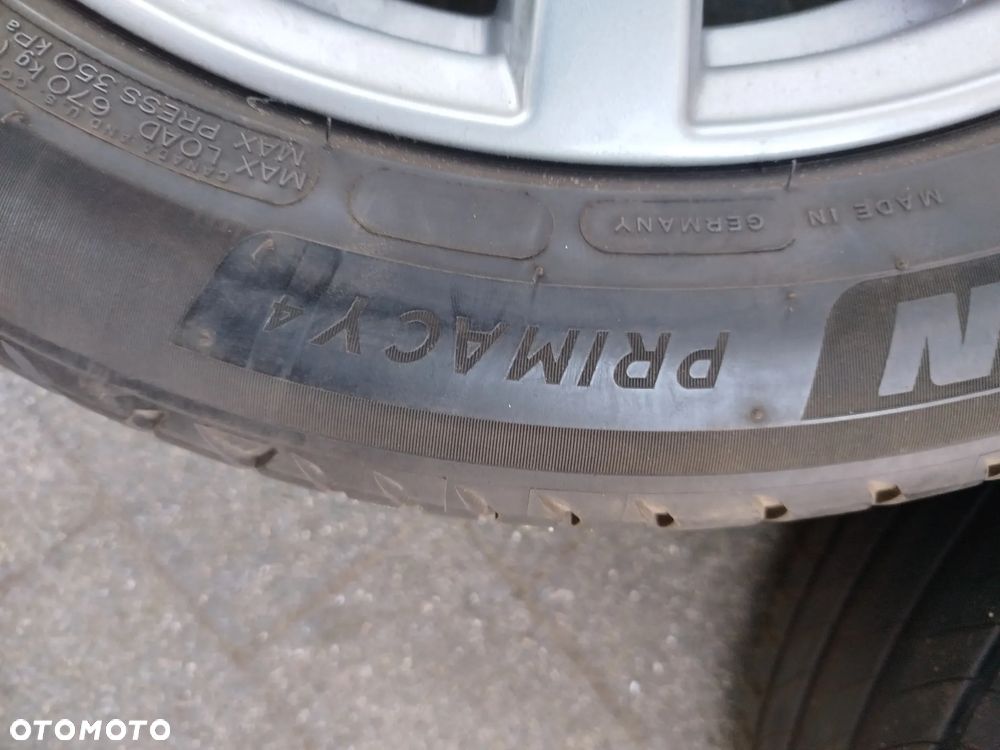 Opel 5x115 7x17 ET 40 Opony Michelin Primancy 4 225/50R17 94V Super stam - 17