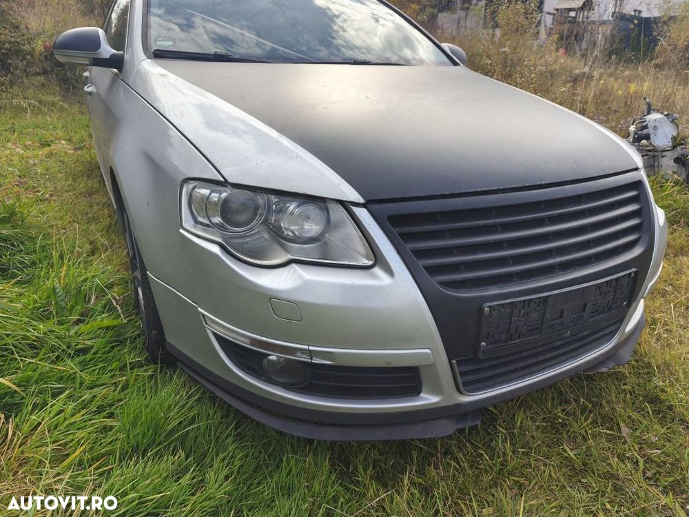 Bară față grilă capotă Volkswagen Passat B6 2005-2010 - 8