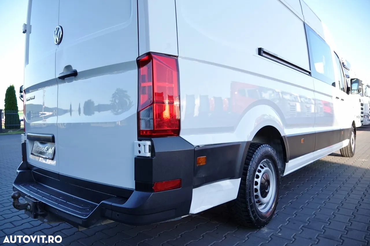 Volkswagen CRAFTER / CREW / TABLĂ / 2020 / Full option / CAROSERIE SCULE / IMPORTAT / CONTRACT POST-SERVICE - 13