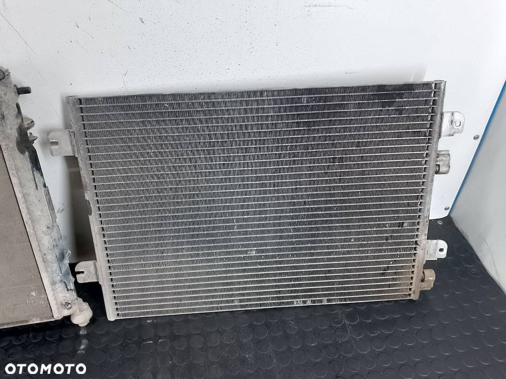 ZESTAW CHŁODNIC WODA KLIMA WENTYLATOR DACIA LOGAN 872256L 1.5 DCI - 9