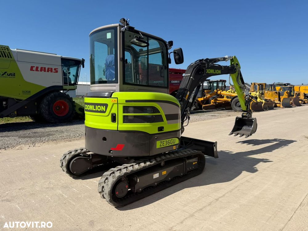 Zoomlion ZE36GU Miniexcavator - 4