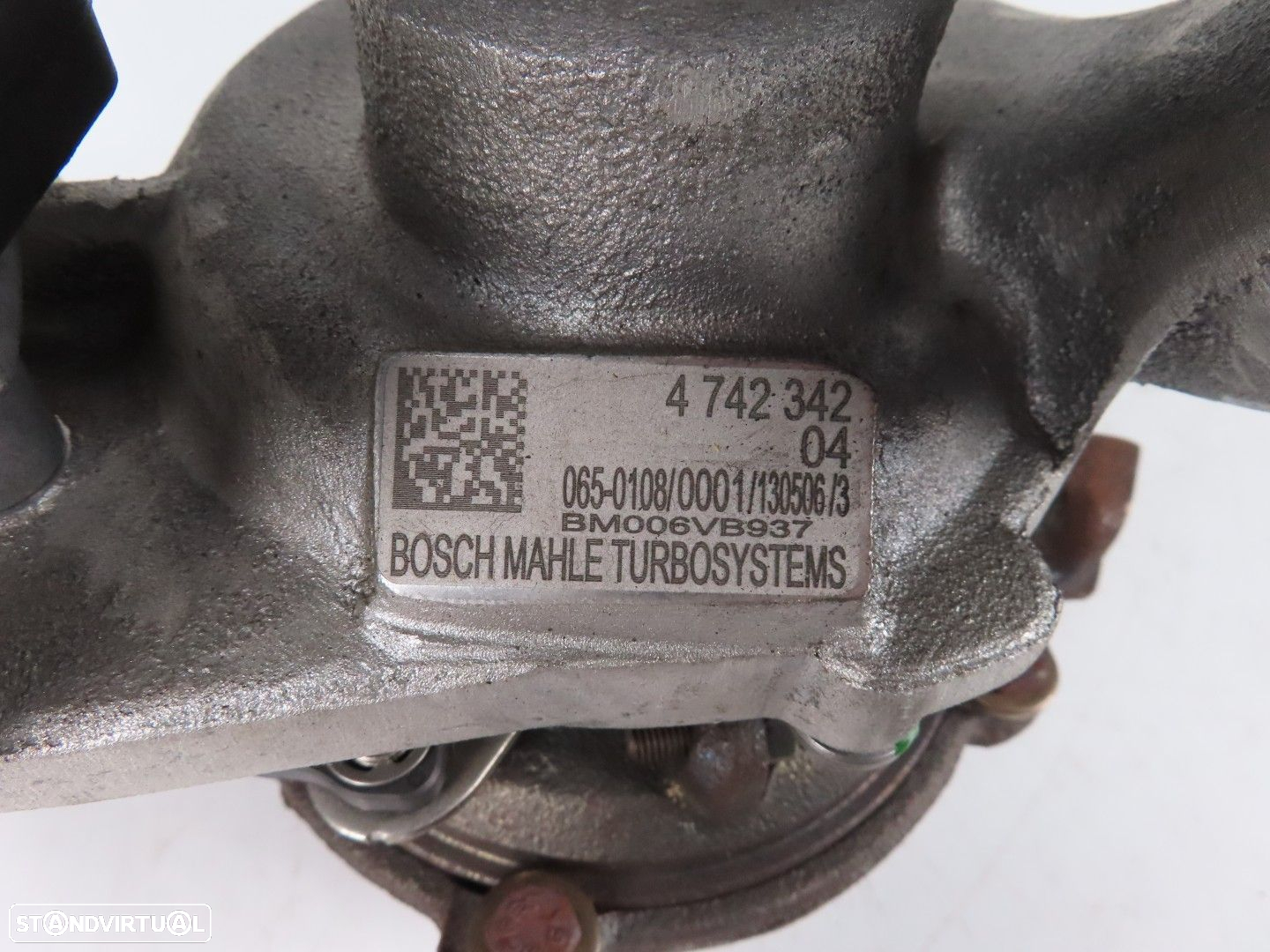 Turbo Usado / Original BMW 1 (F20)/BMW 1 (F21) 11658514667 / 8514666 / 4742342 - 6