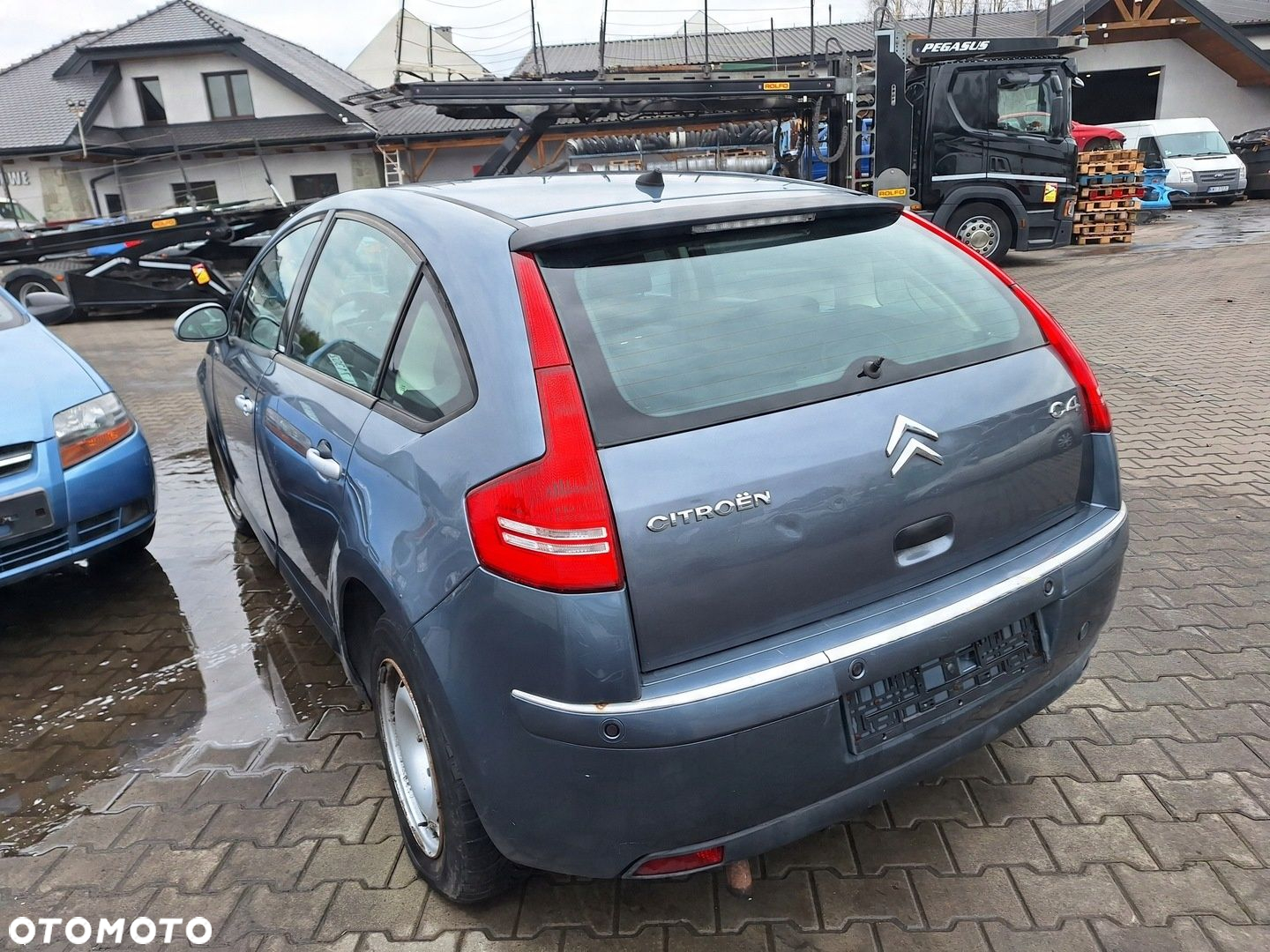 CITROEN C4 I 1 LC HATCHBACK 5-DRZWI 04-11 SZYBA KLAPA BAGAŻNIKA TYŁ 5D EZW - 10