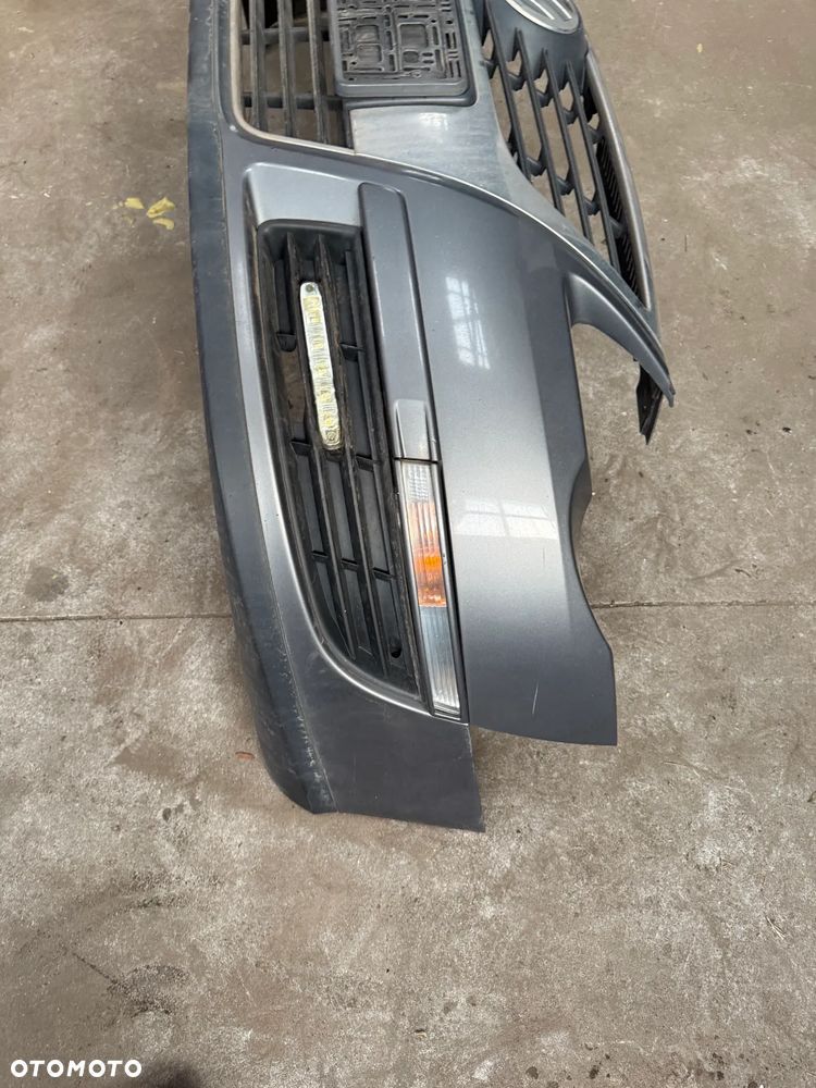 VW PASSAT B6 LA7T ZDERZAK PRZÓD PRZEDNI KOMPLETNY Z GRILLEM - 2