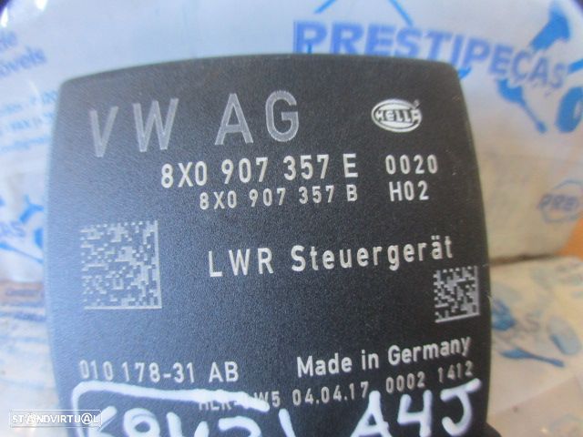 Modulo 8X0907357E 8X0907357B AUDI A1 SPORTBACK 8X FASE 2  2017 1.6TDI 115CV 5P PRETO Módulo Farol Luzes - 3