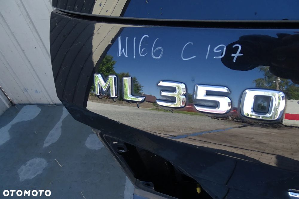 MERCEDES ML W166 klapa bagażnika szyba blenda tył tylna c197 - 4