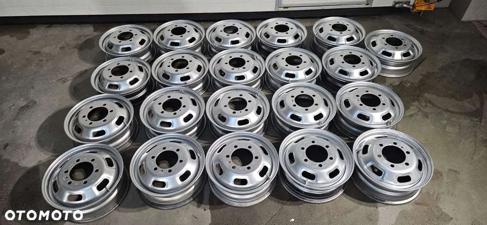 Felgi Stalowe Oryginalne Oem Iveco Daily 15 16 6x125 Oryginał ! - 6