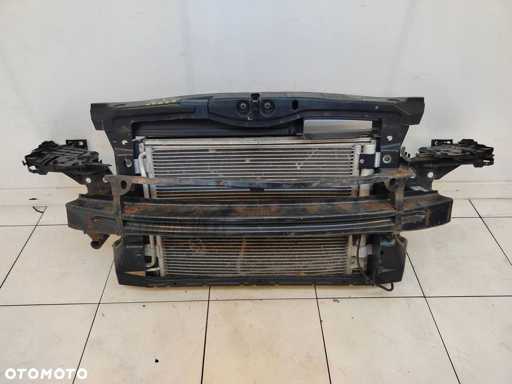 skoda octavia ii lift 08r- pas przedni chłodnice komplet 1.9 tdi - 1