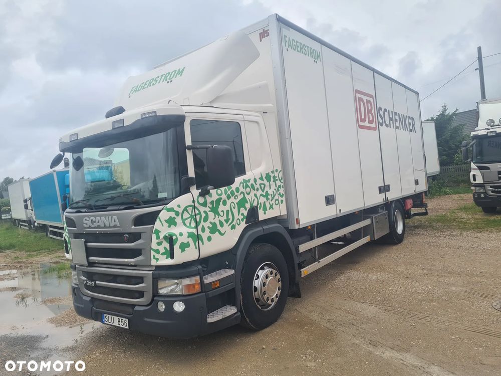 Scania P 230 280 320 EURO5 EURO6 KONTENER IZOTEMICZNY OTWIERANY BOK 18 PALET - 17